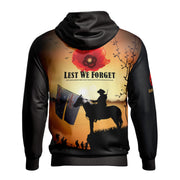 Lest We Forget hoodie (without pockets)