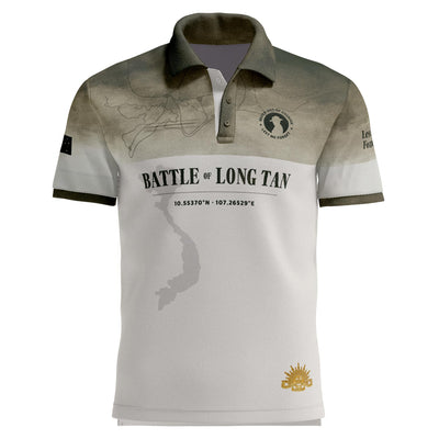 Battle Of Long Tan polo with pocket