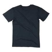 Lest We Forget (silver) cotton t-shirt, navy blue