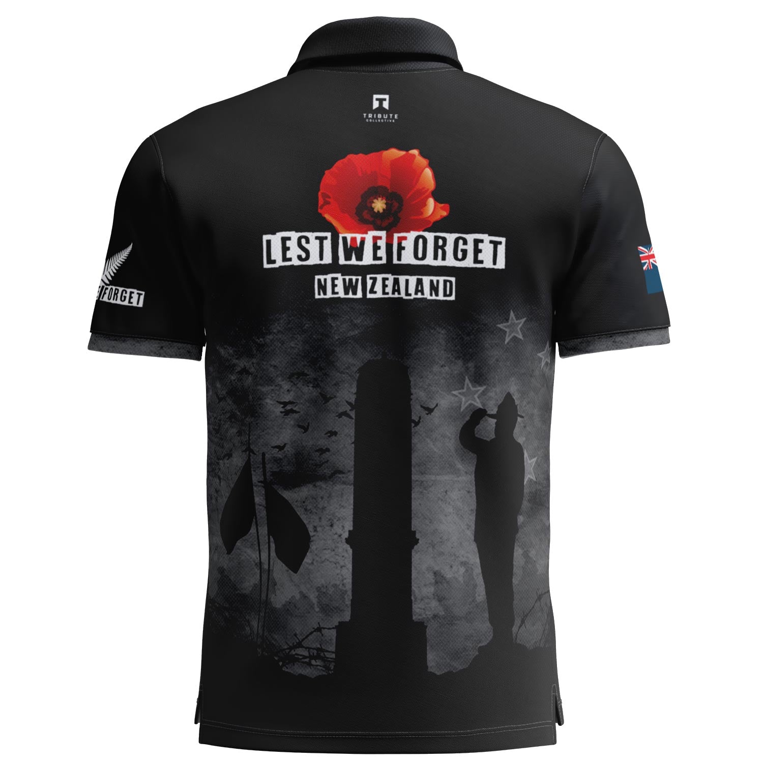 New Zealand Remembers polo with pocket