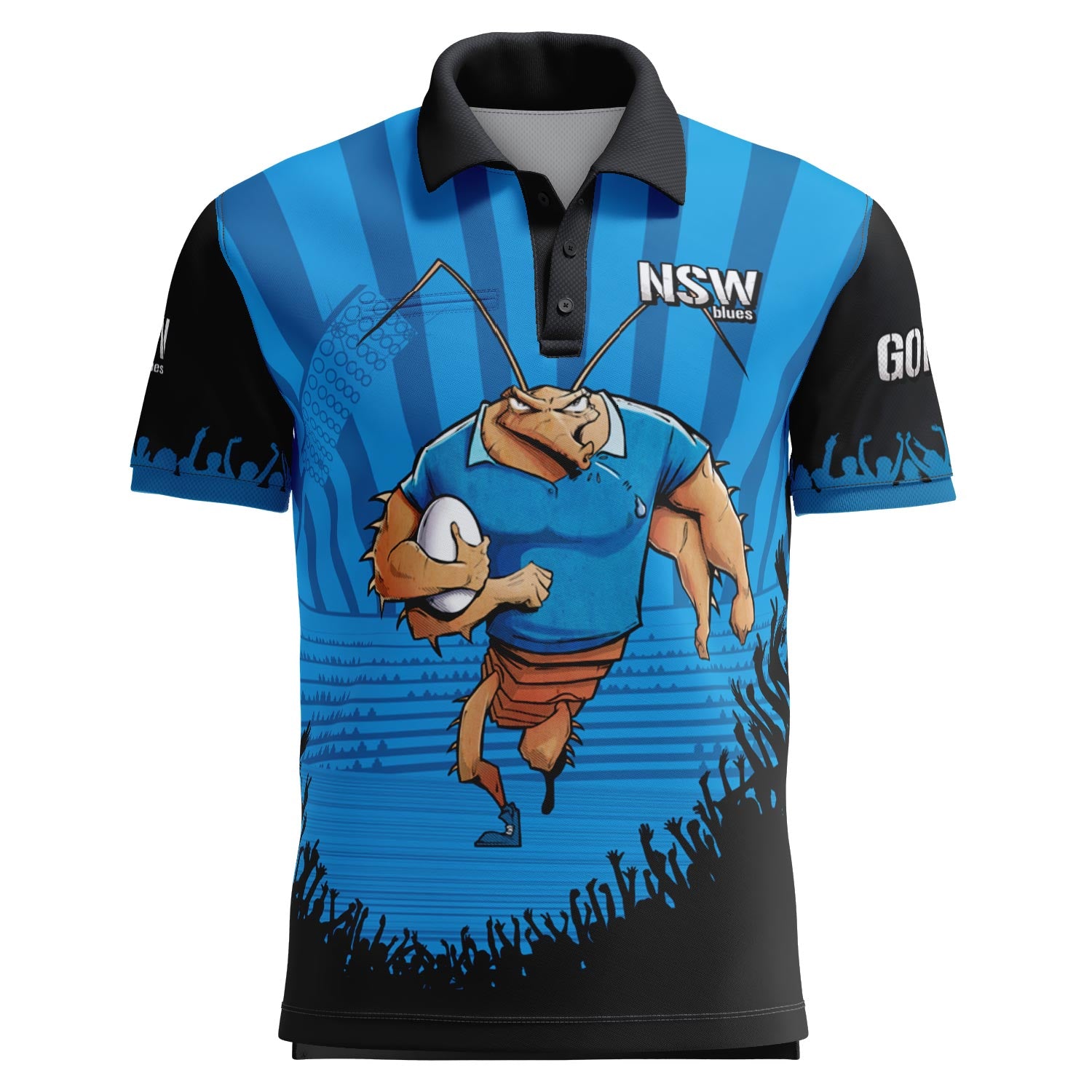 Load video: GO NSW polo with pocket